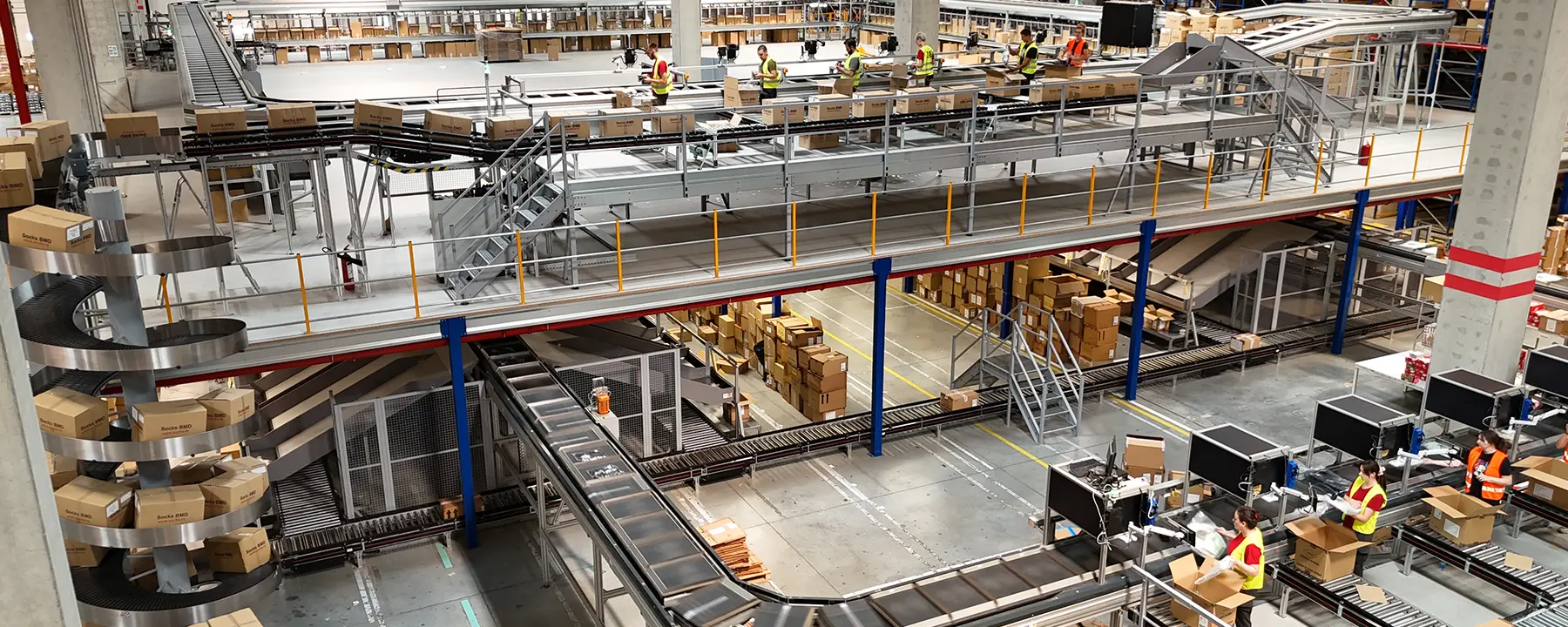 Logistar split tray & cross tray sorter